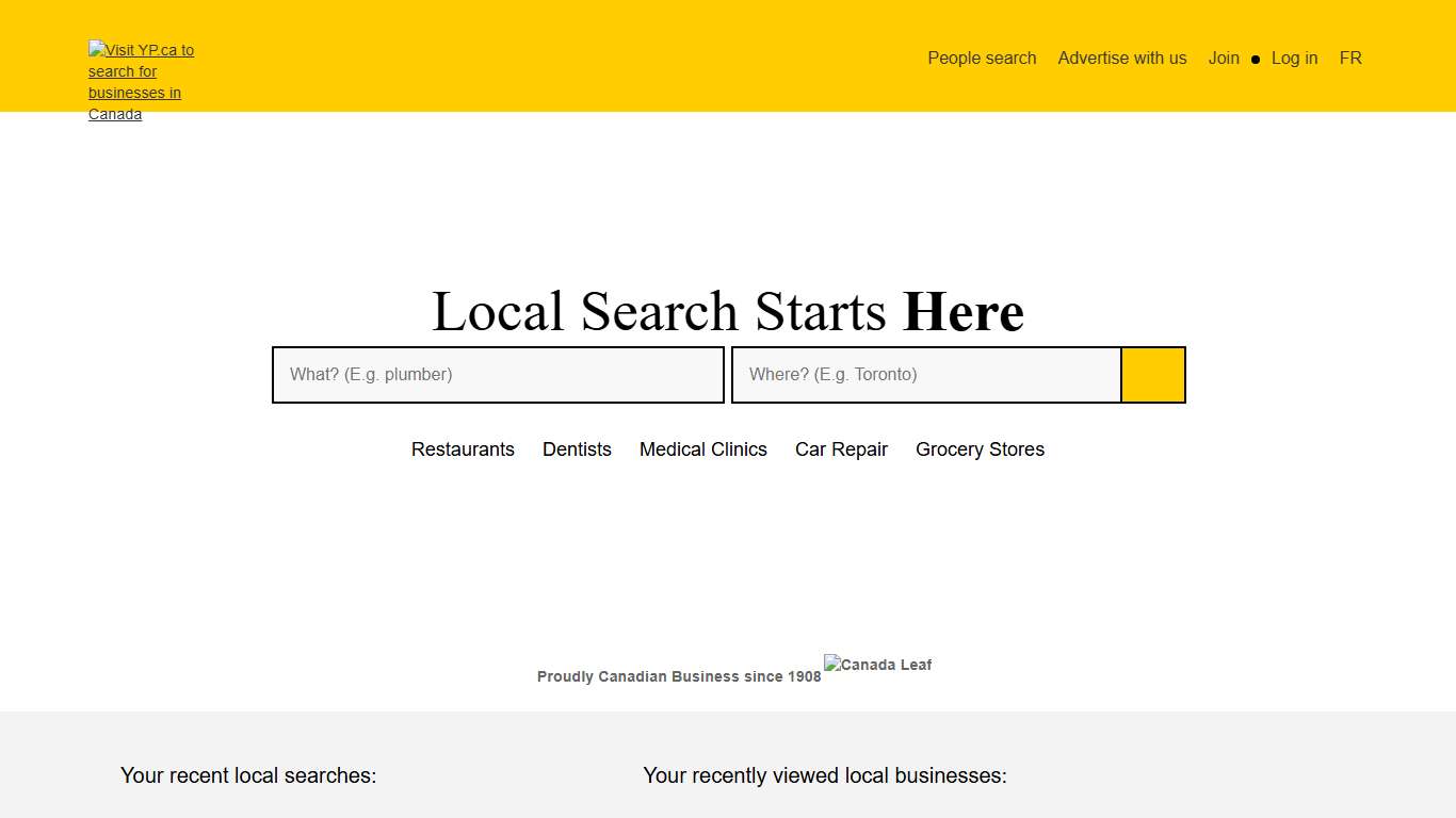 Find local businesses, products, reviews and deals on YellowPages.ca - YP.ca